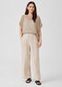 Organic Linen Wide Trouser Pant