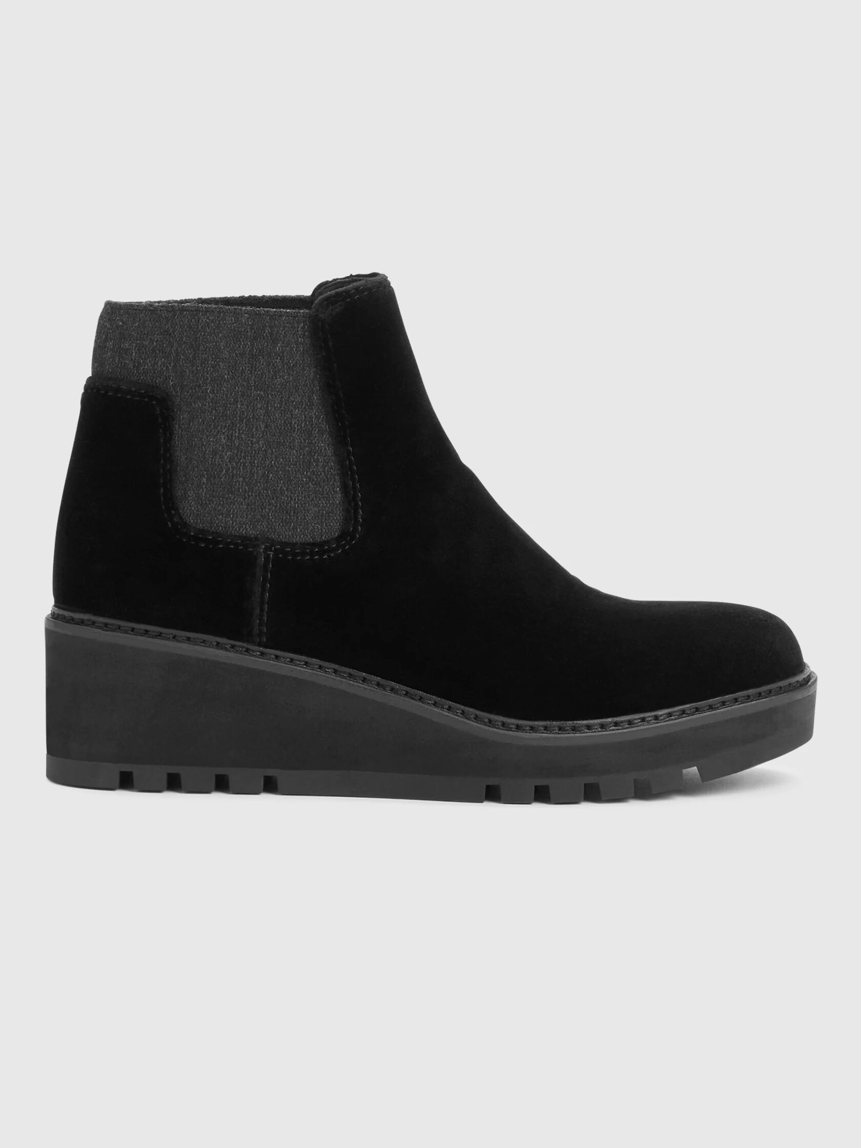 Chelsea Wedge Washed Leather Bootie