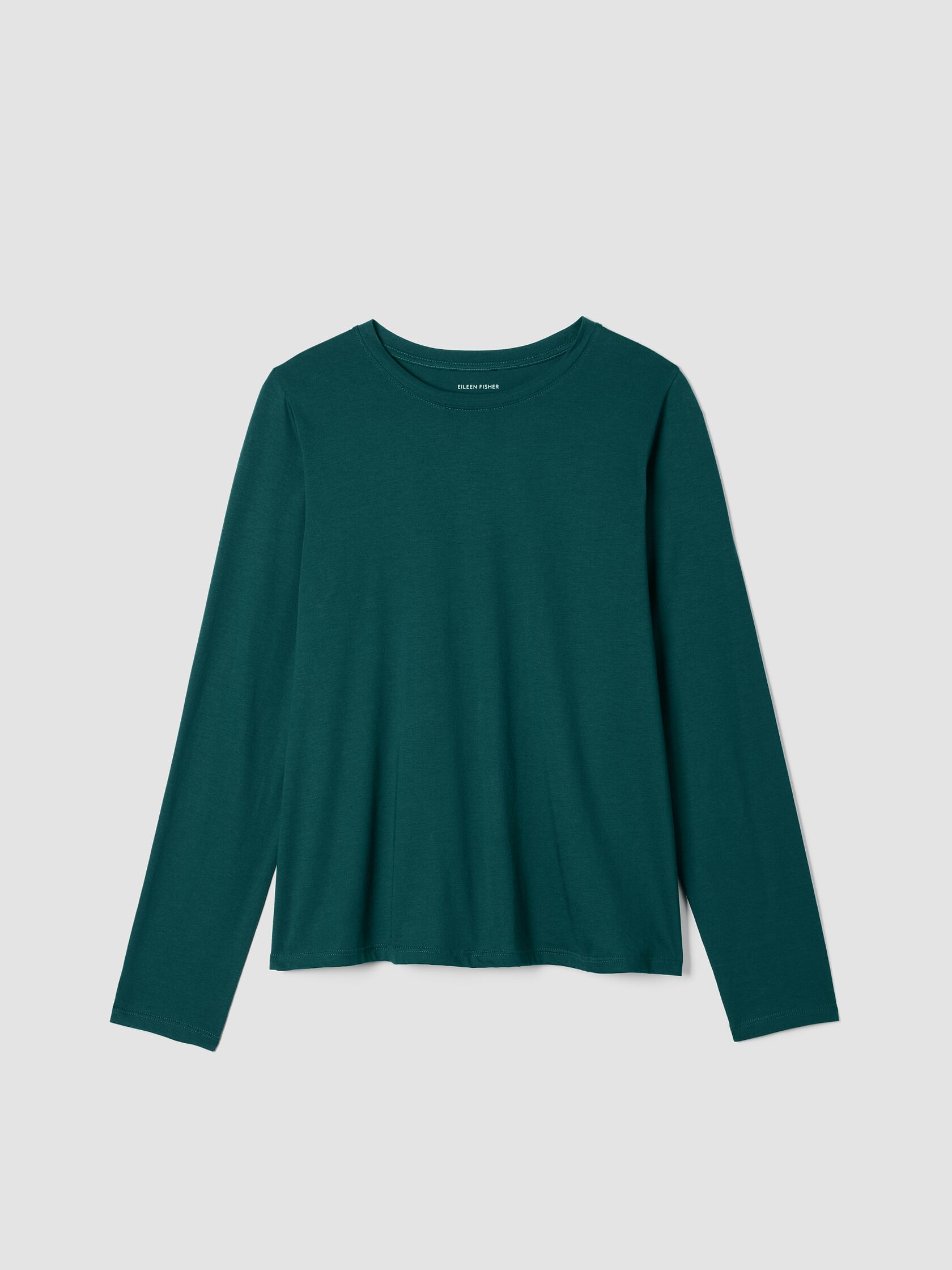 Organic Pima Cotton Jersey Long-Sleeve Tee