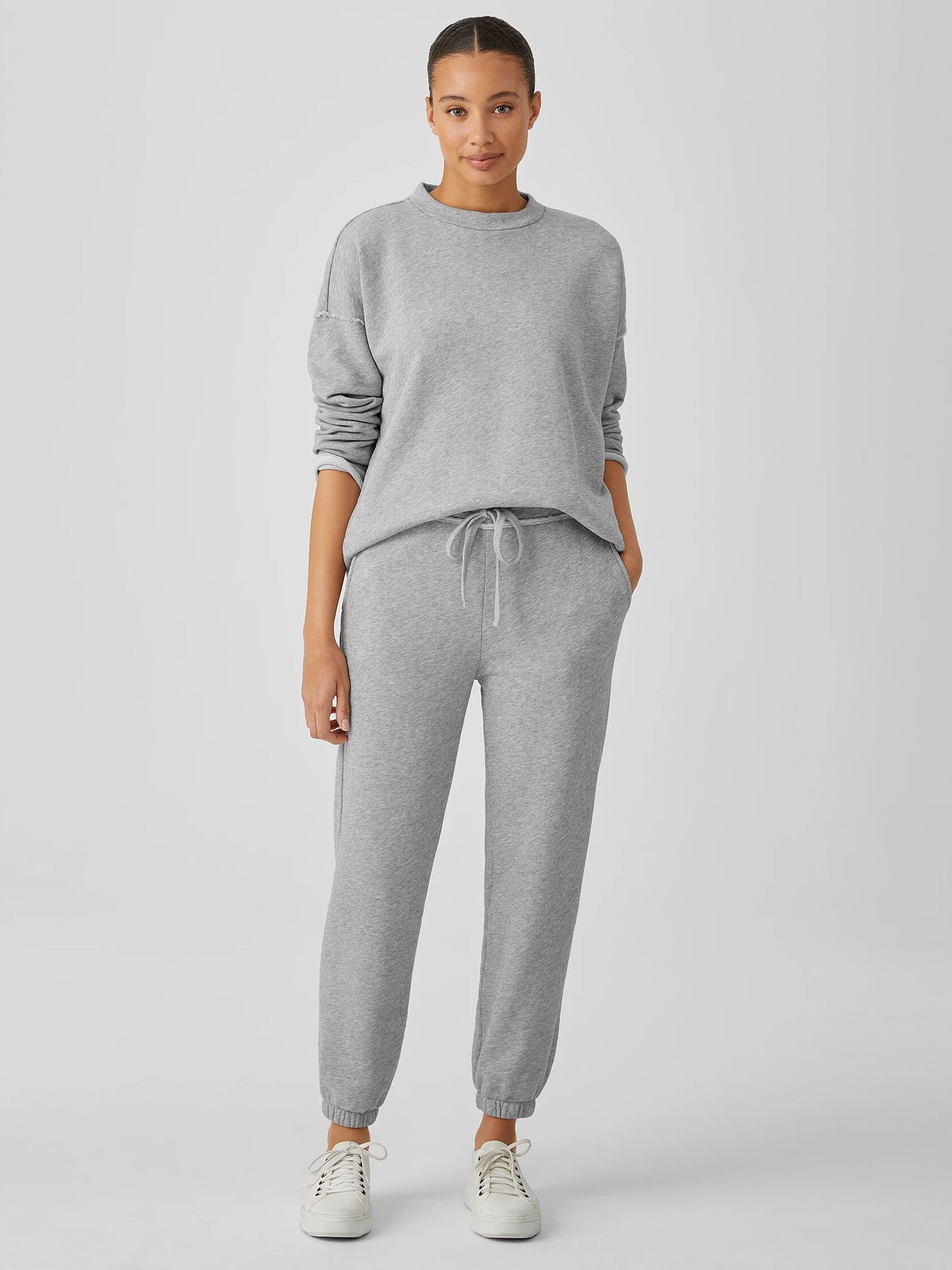 Organic Easy Ankle Sweatpant, Sweatpants