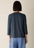 Organic Pima Cotton Jersey 3/4-Sleeve Tee