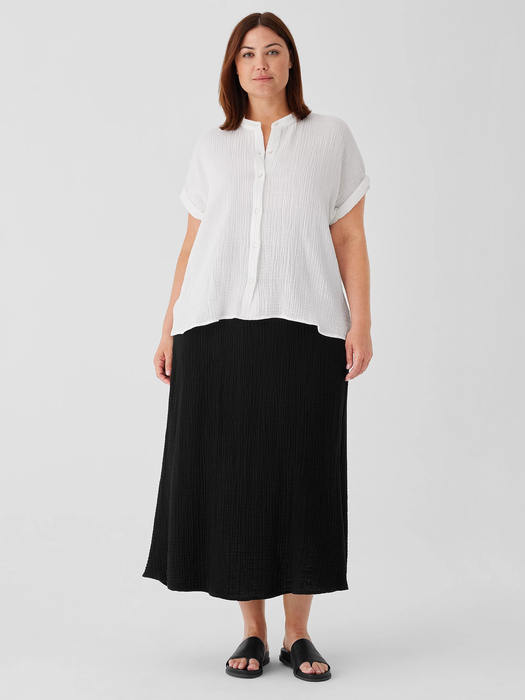 Organic Cotton Gauze Pocket Skirt