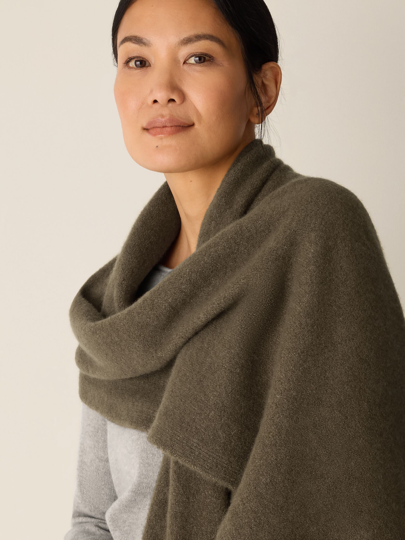 Cashmere Silk Boucle Bliss Scarf