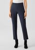 Washable Stretch Crepe Slim Pant