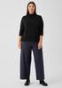 Merino Jersey Turtleneck Top in Regenerative Wool