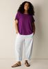 Organic Linen Jersey Crew Neck Tee