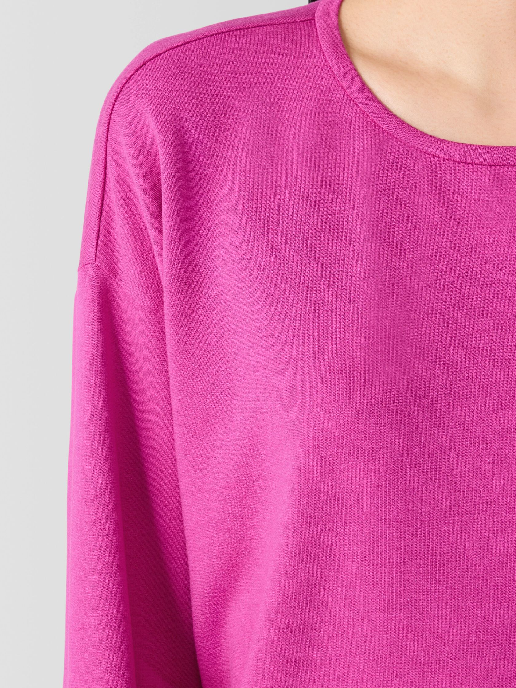 Cozy Brushed Terry Hug Box-Top