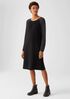 Merino Rib Dress in Regenerative Wool