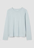 Organic Pima Cotton Jersey Long-Sleeve Tee