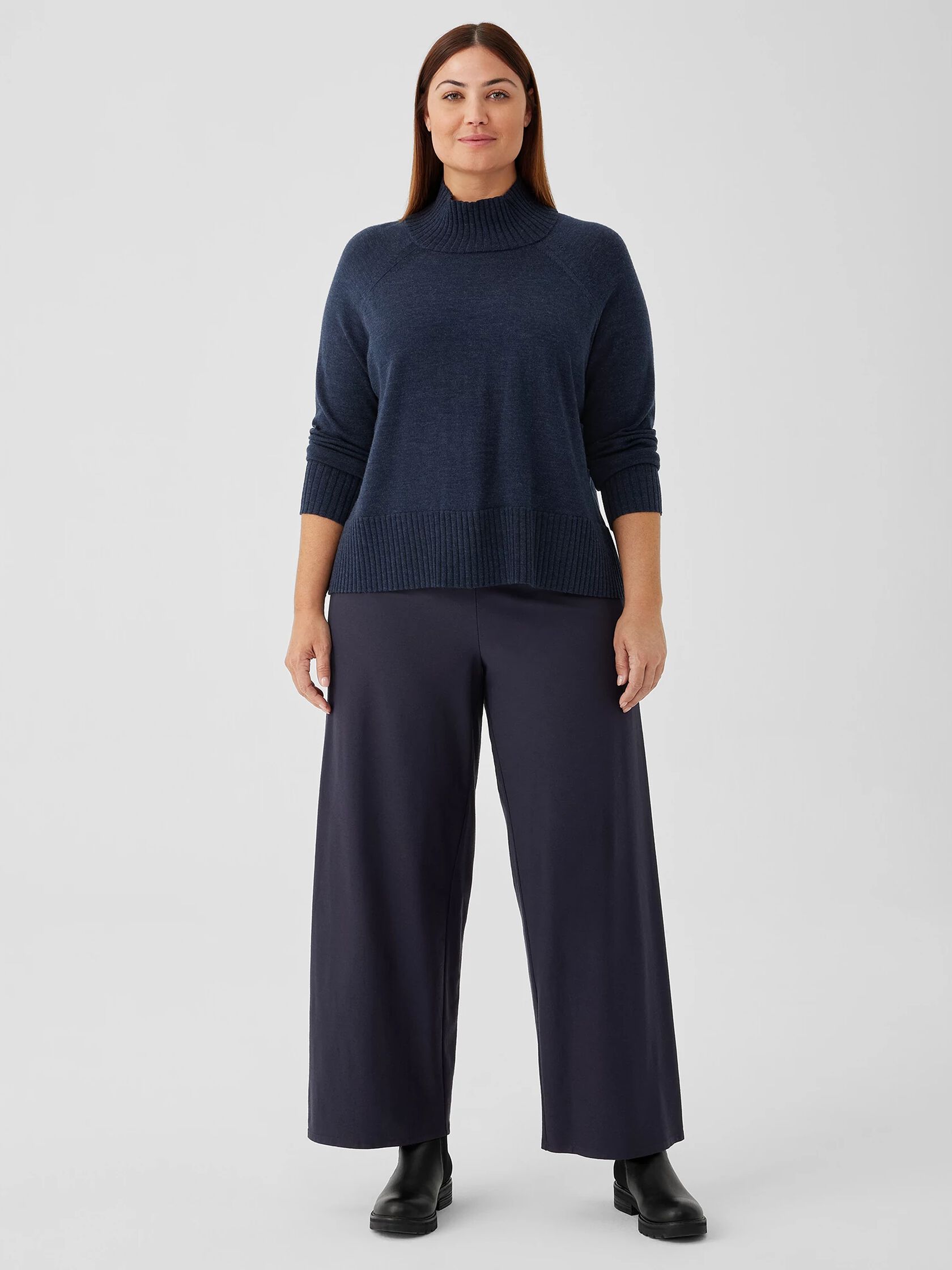 Washable Flex Ponte Straight Pant