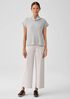 Merino Turtleneck Top in Regenerative Wool