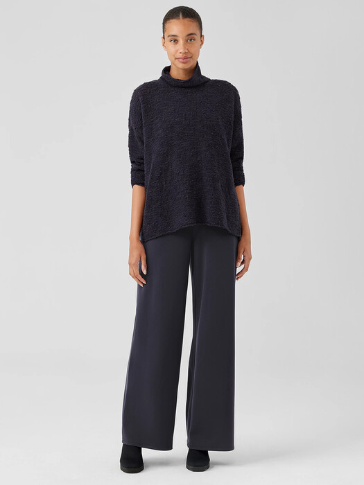 Wool Slub Turtleneck