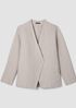 Heavy Organic Linen Angled Jacket
