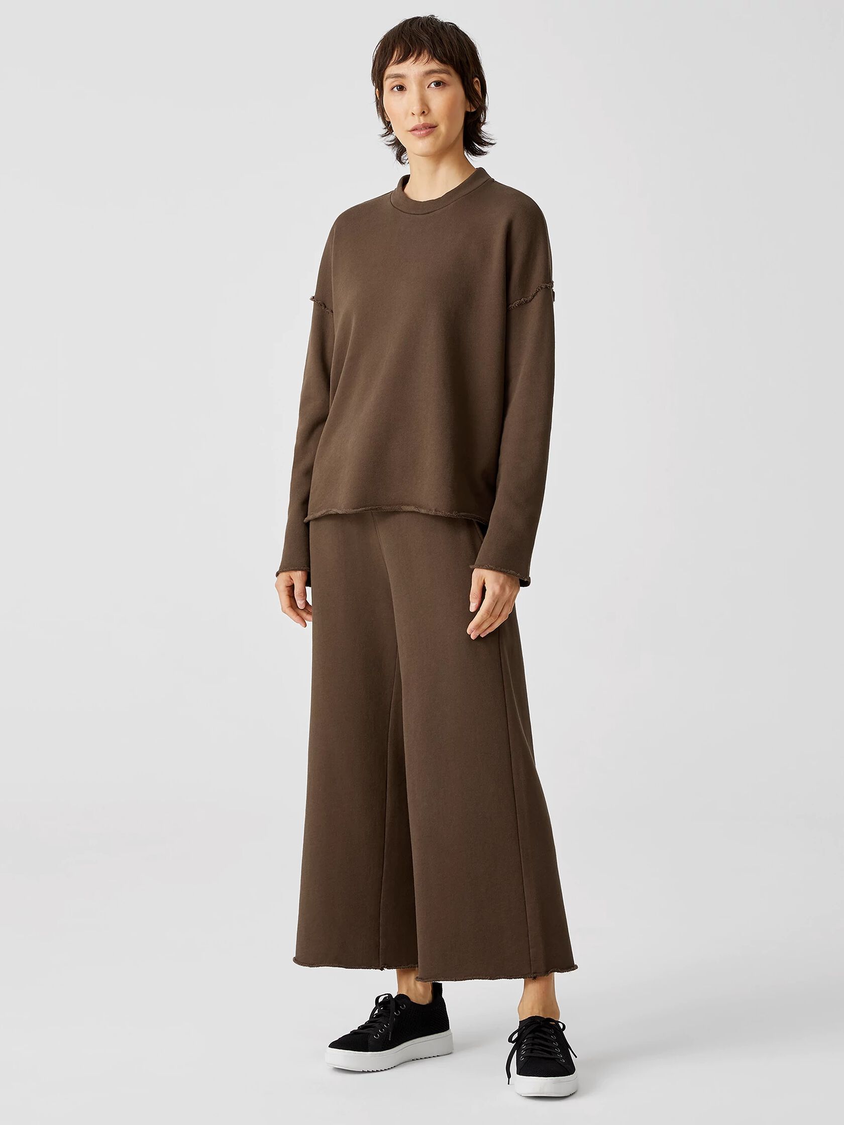 Organic Cotton French Terry Box-Top