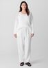 Organic Linen Tapered Pant