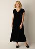Velvet V-Neck Dress