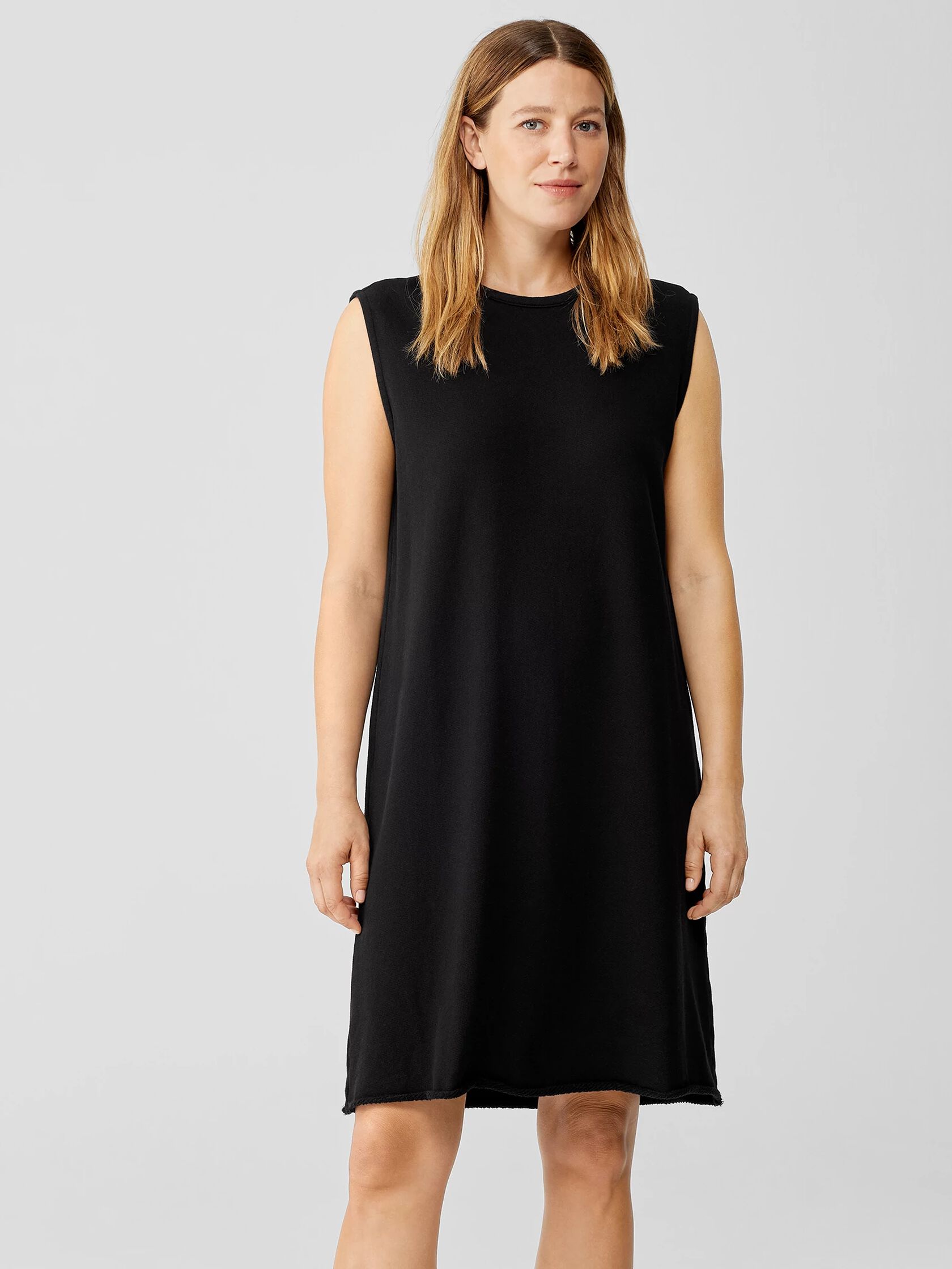Lightweight Organic Cotton Terry Dress