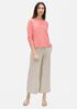 Organic Linen Crepe Stretch Box-Top