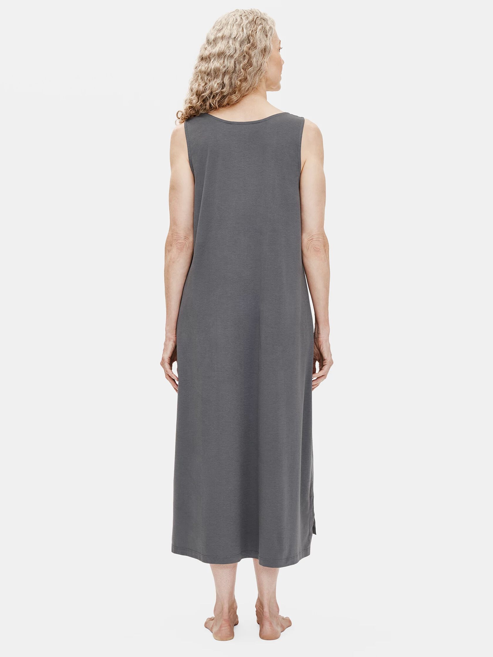 Cozy Organic Cotton Interlock Tank Dress