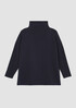 Cozy Brushed Terry Hug Funnel Neck Top