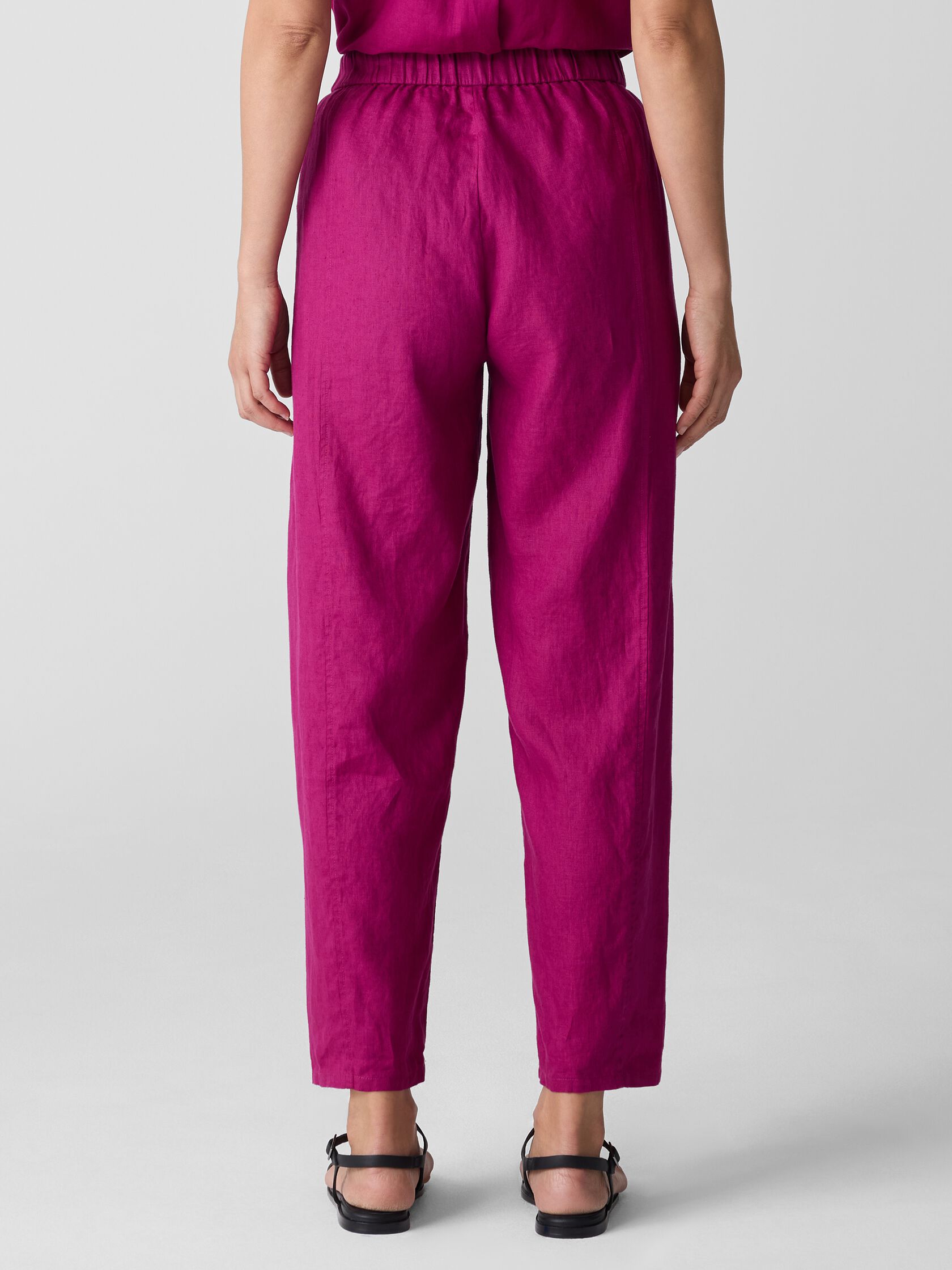 Organic Linen Lantern Pant