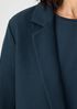 Boiled Wool Jersey Long Blazer