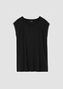 Organic Cotton Interlock Scoop Neck Sleep Tee