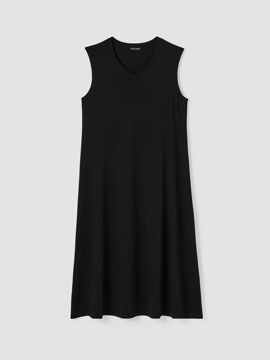 eileen fisher stretch jersey knit tank dress Stretch Jersey Knit Tank Dress