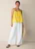 Striped Organic Cotton Gauze Cami