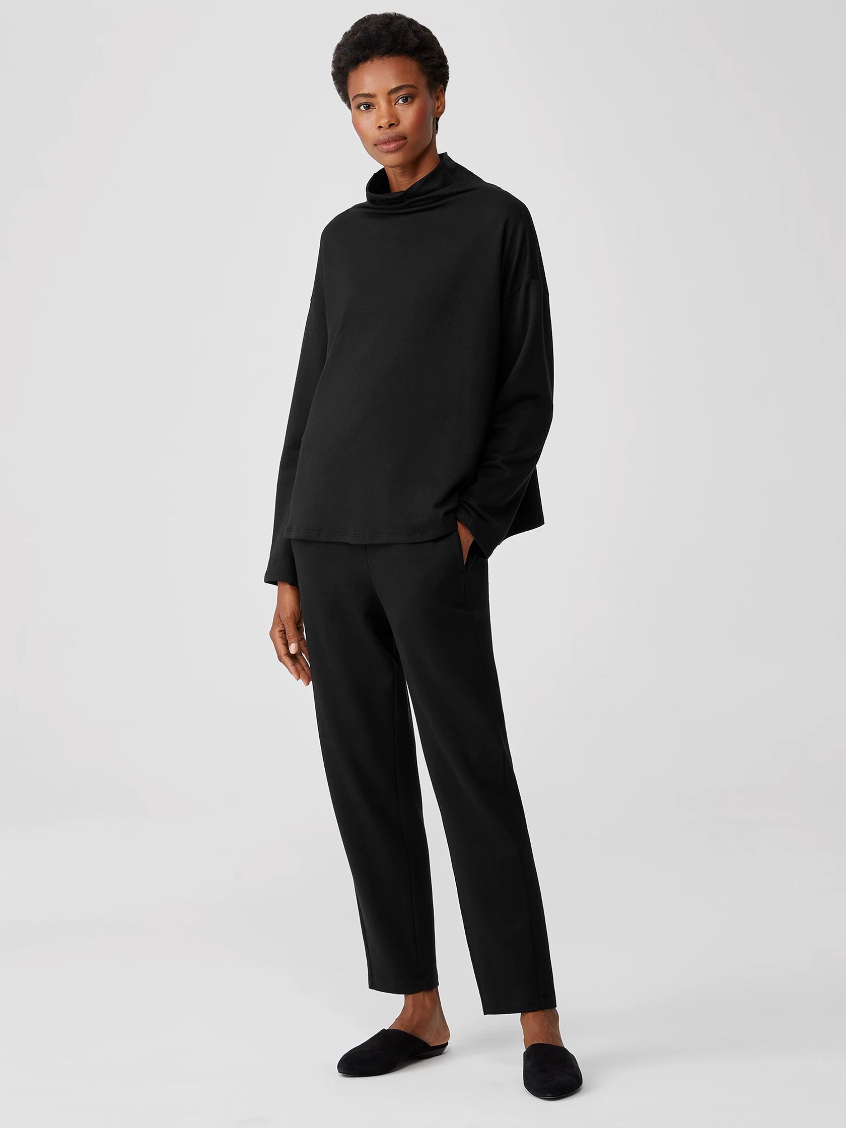 Cozy Brushed Terry Hug Slouchy Pant