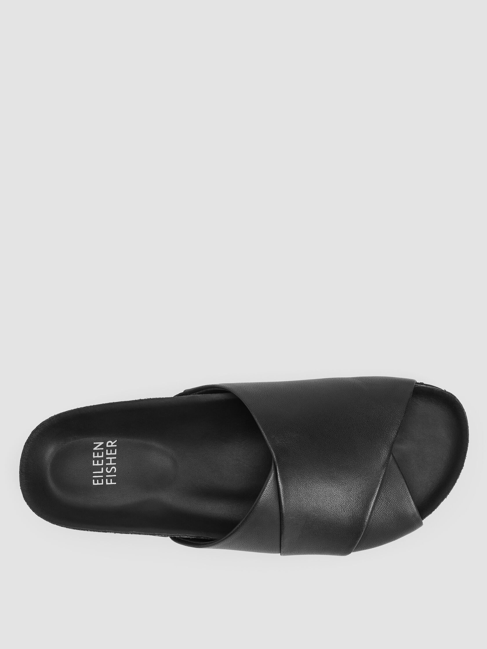 Code Nappa Leather Wedge Sandal