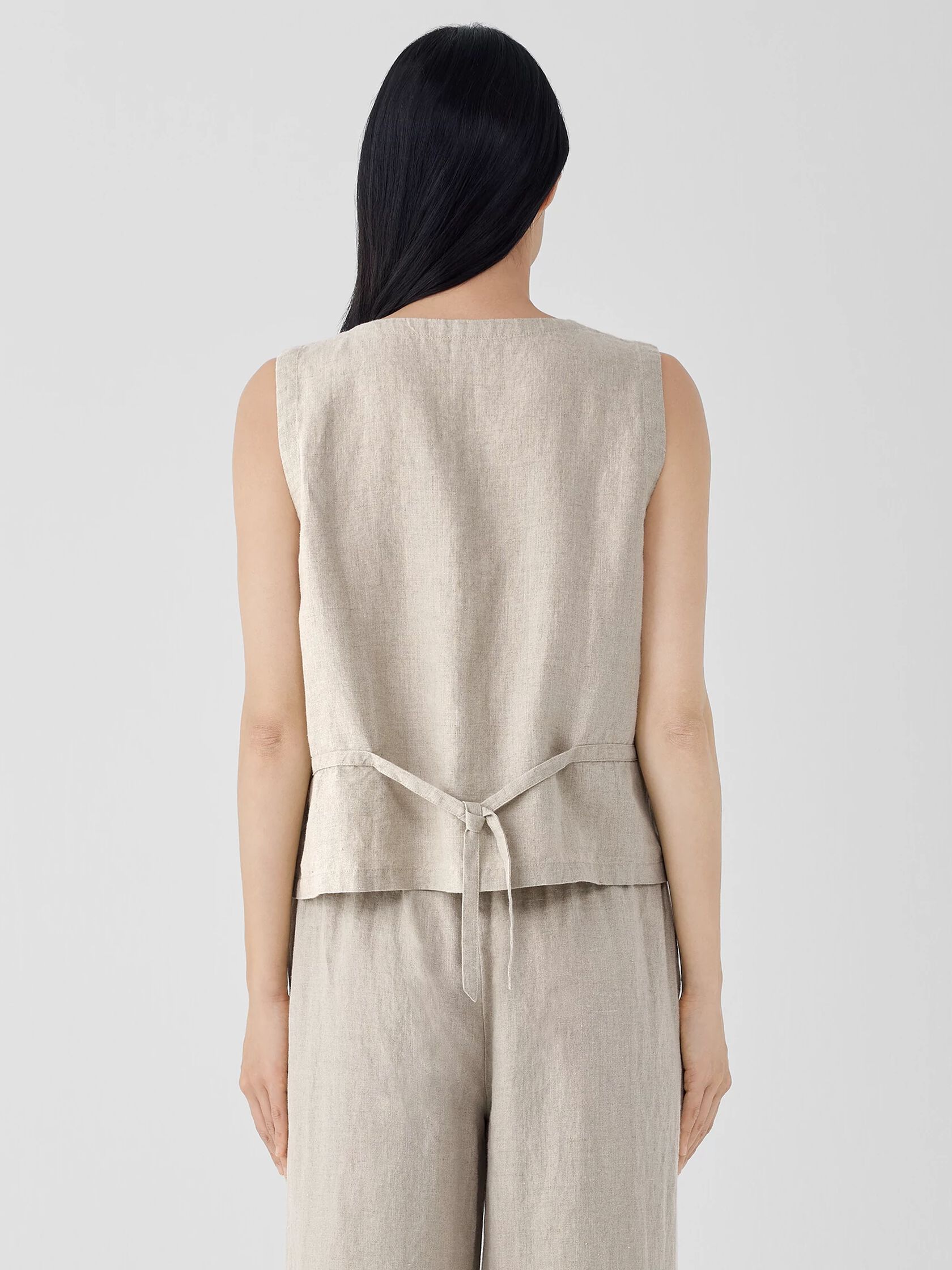 Organic Linen Vest