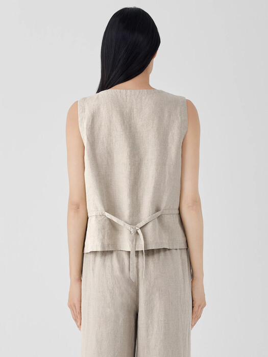 Organic Linen Vest