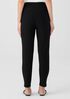 Washable Stretch Crepe High-Waisted Pant