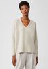 Cashmere Silk Bliss V-Neck Top
