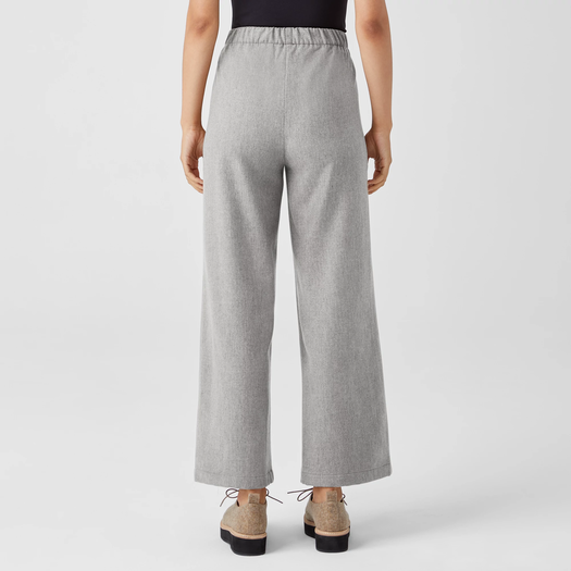 Soft Wool Flannel Straight Pant | EILEEN FISHER Soft Wool Flannel Straight Pant | EILEEN FISHER