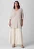 Organic Cotton Chenille V-Neck Top