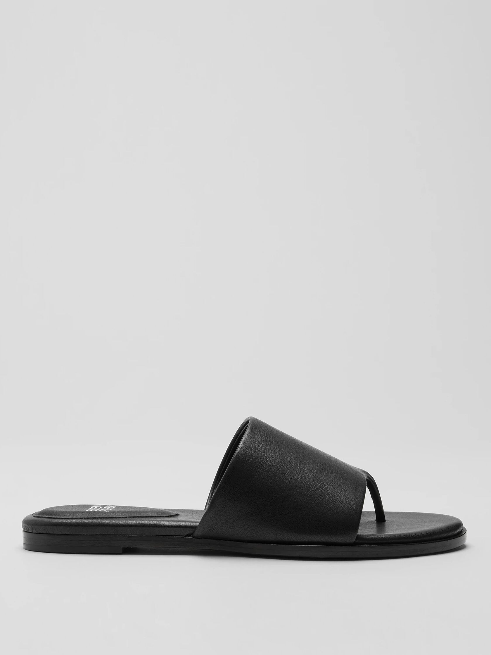 Edge Leather Slide Sandal