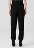 Silk Georgette Crepe Jogger Pant