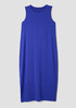 Stretch Jersey Knit Round Neck Dress
