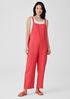 Garment-Dyed Organic Linen Overalls