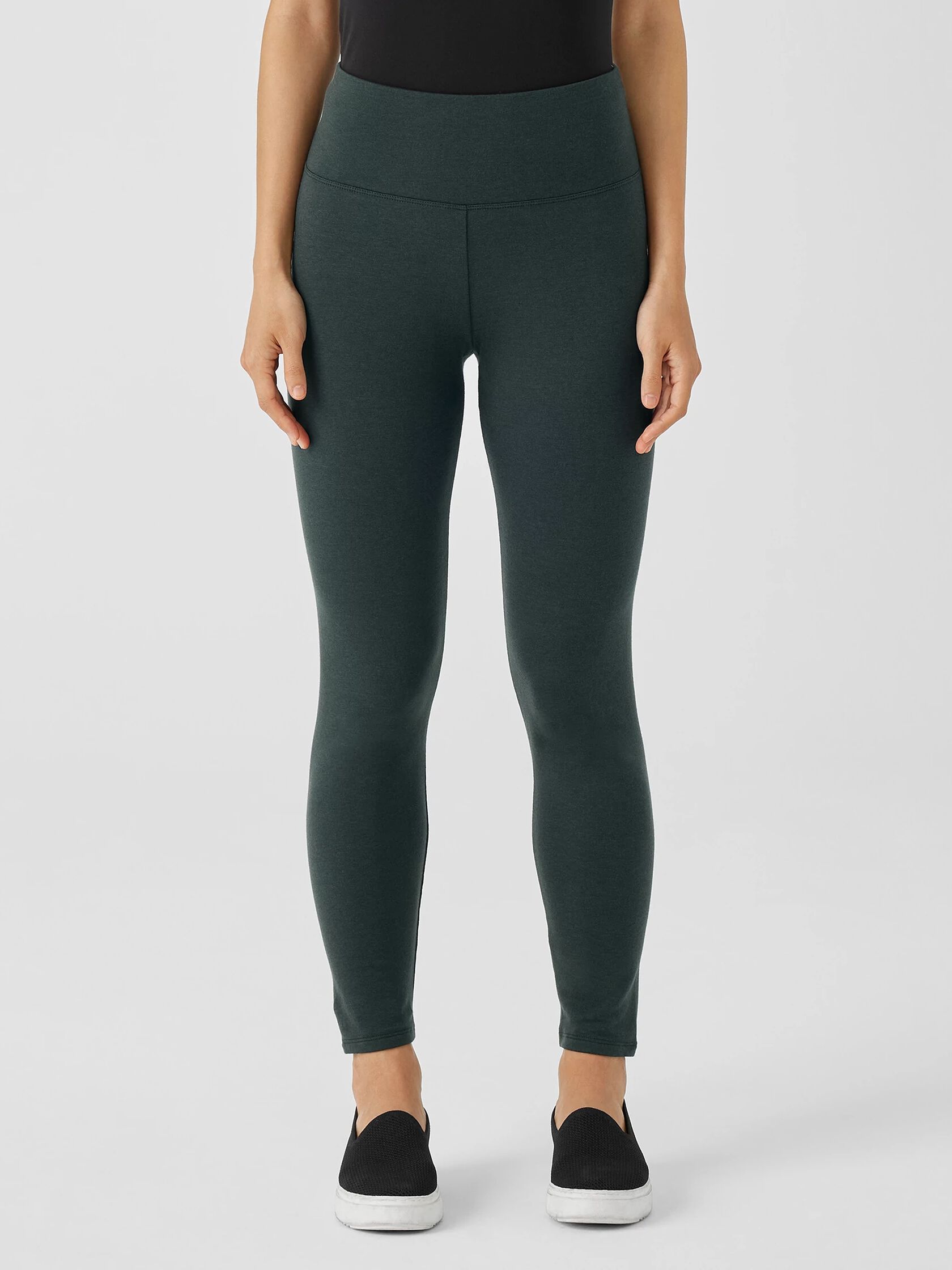 Cozy Brushed Terry Hug High-Waisted Leggings
