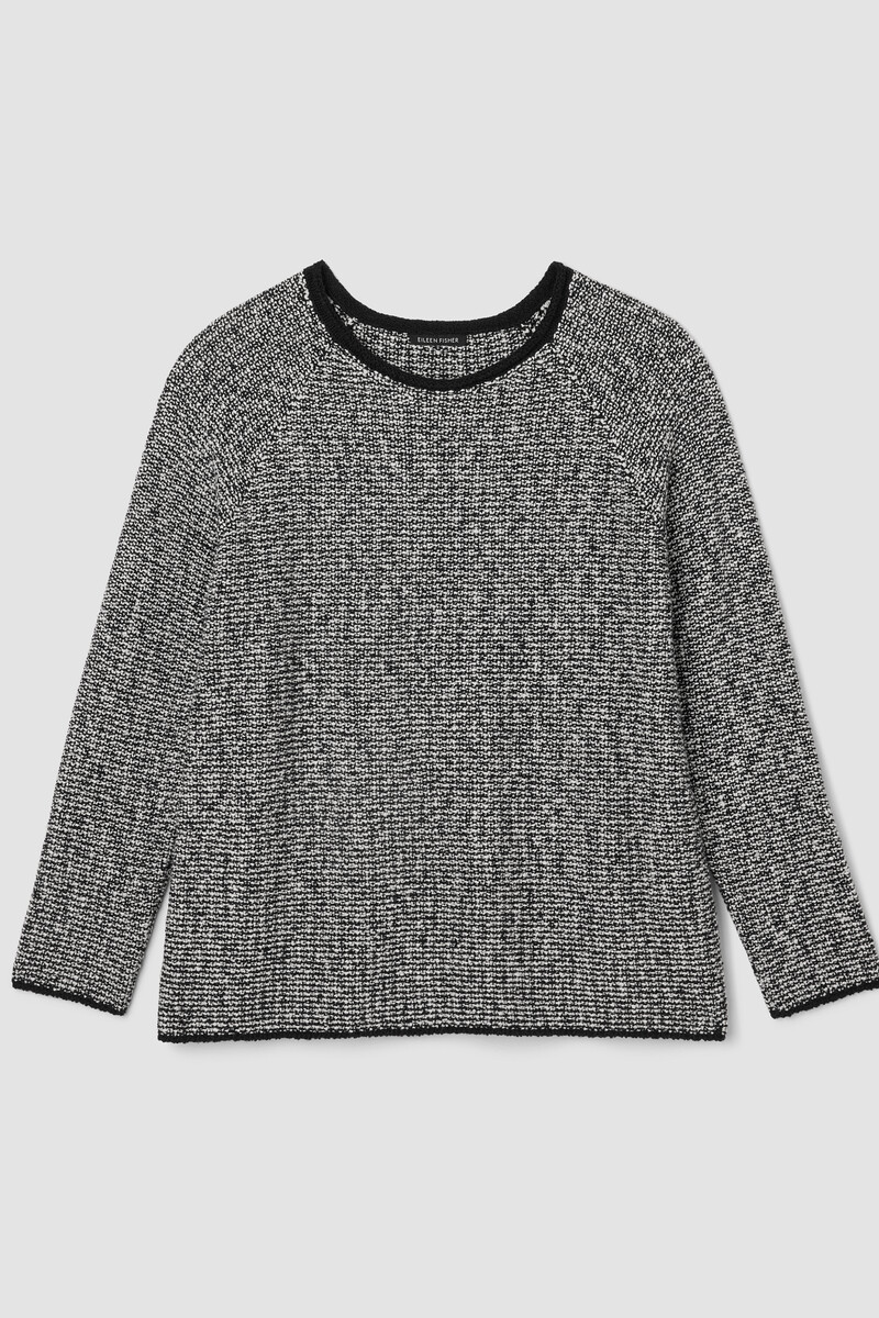 Peruvian Cotton Cloud Jewel Neck Top Peruvian Cotton Cloud Jewel Neck Top