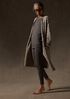 Peruvian Cotton Boucle Fluff Long Cardigan