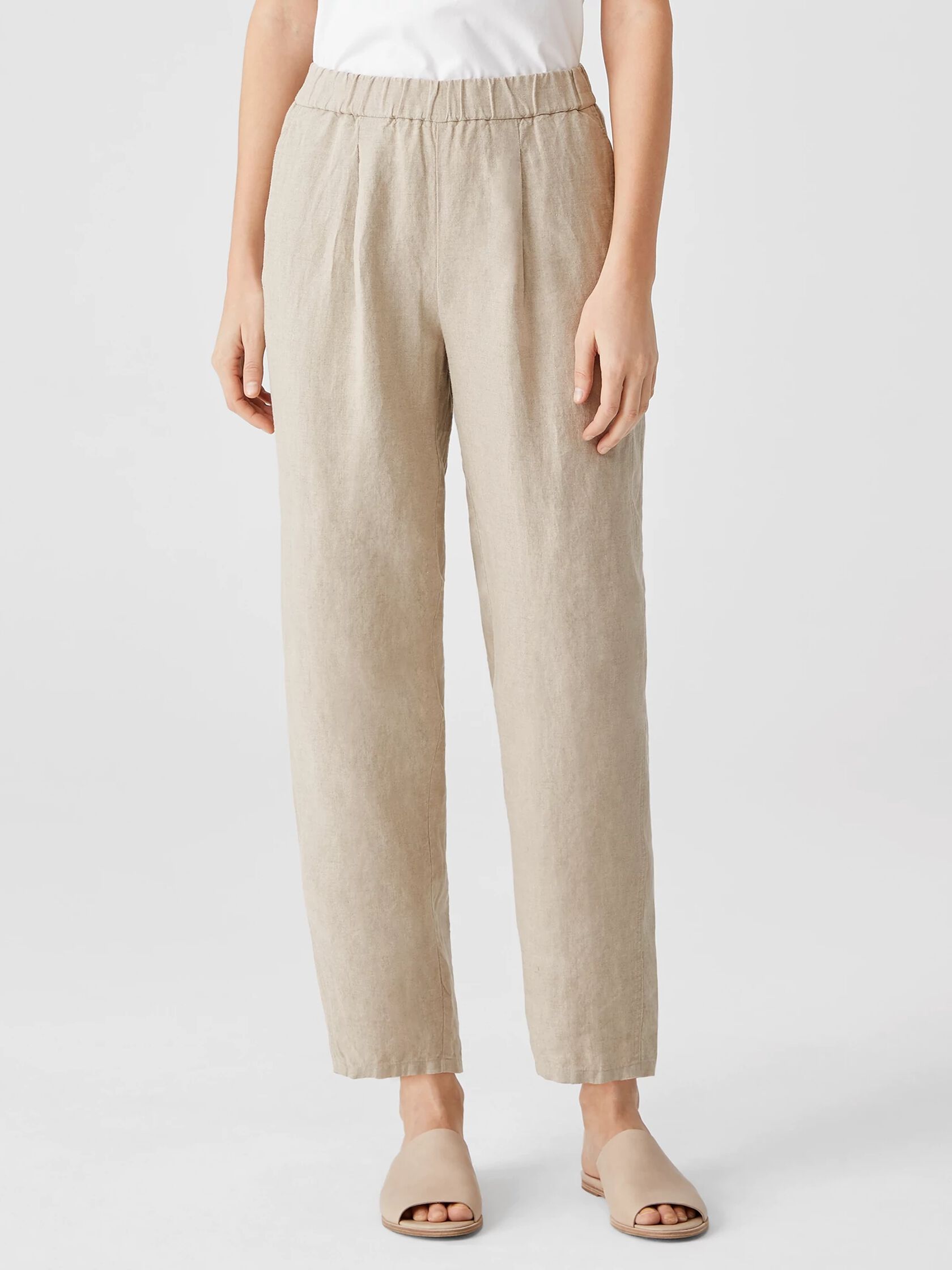 Organic Linen Lantern Pant