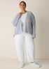 Peruvian Cotton Cloud Twist Cardigan