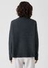 Peruvian Organic Cotton Boucle Turtleneck Box-Top