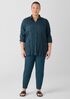 Crushed Silk Classic Collar Shirt