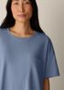 Organic Cotton Interlock Crew Neck Sleep Dress