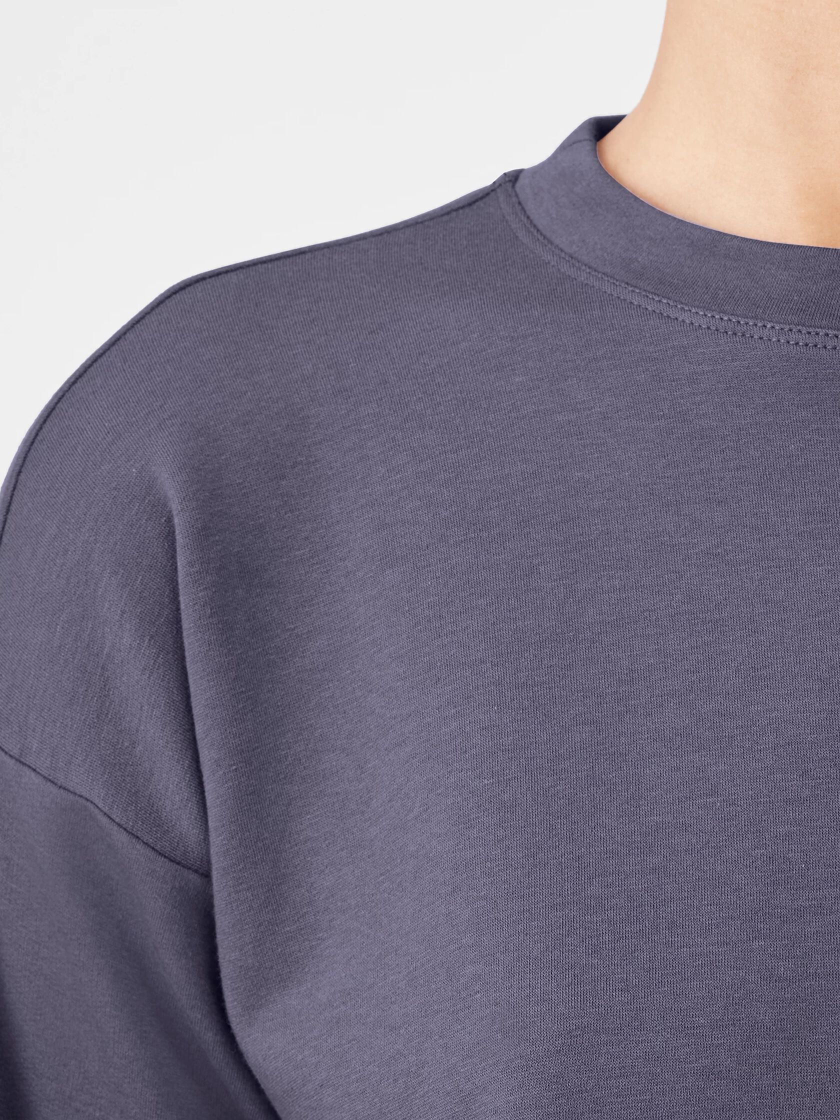 Cozy Brushed Terry Hug Box-Top